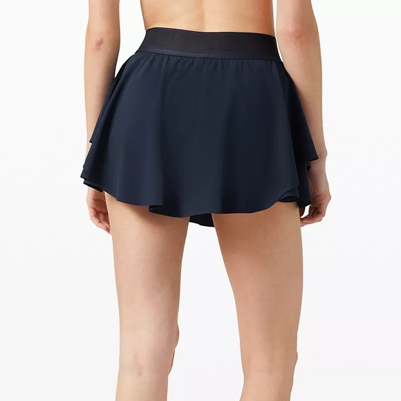 NWT Lululemon Court Rival Skirt True Navy - Picture 2 of 7